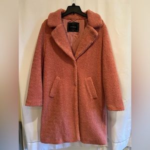 Lucky Brand - Soft Pink Sherpa Coat
